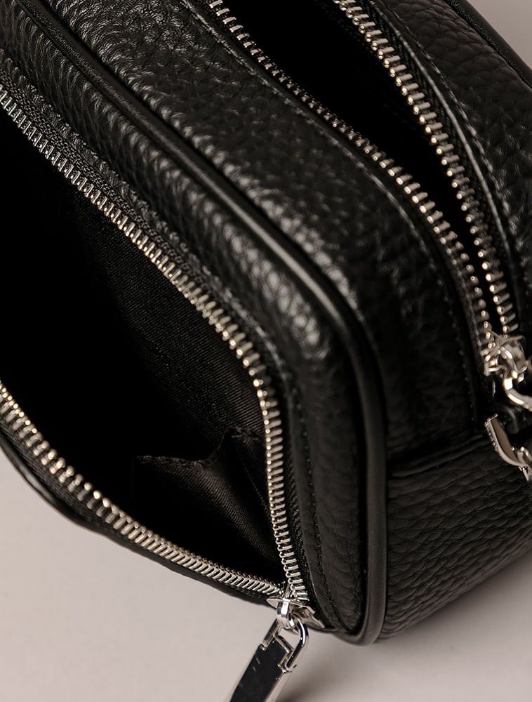 Bolsa Transversal - Preto Preto 3