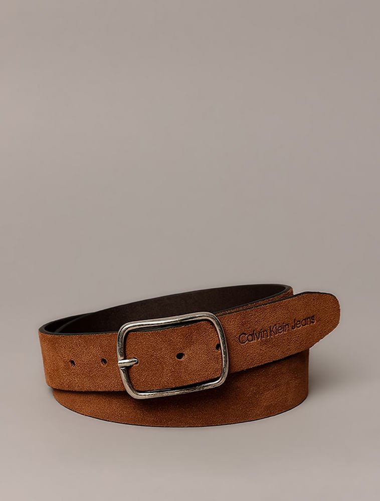 Cinto Calvin Klein Jeans Camurça - Havana