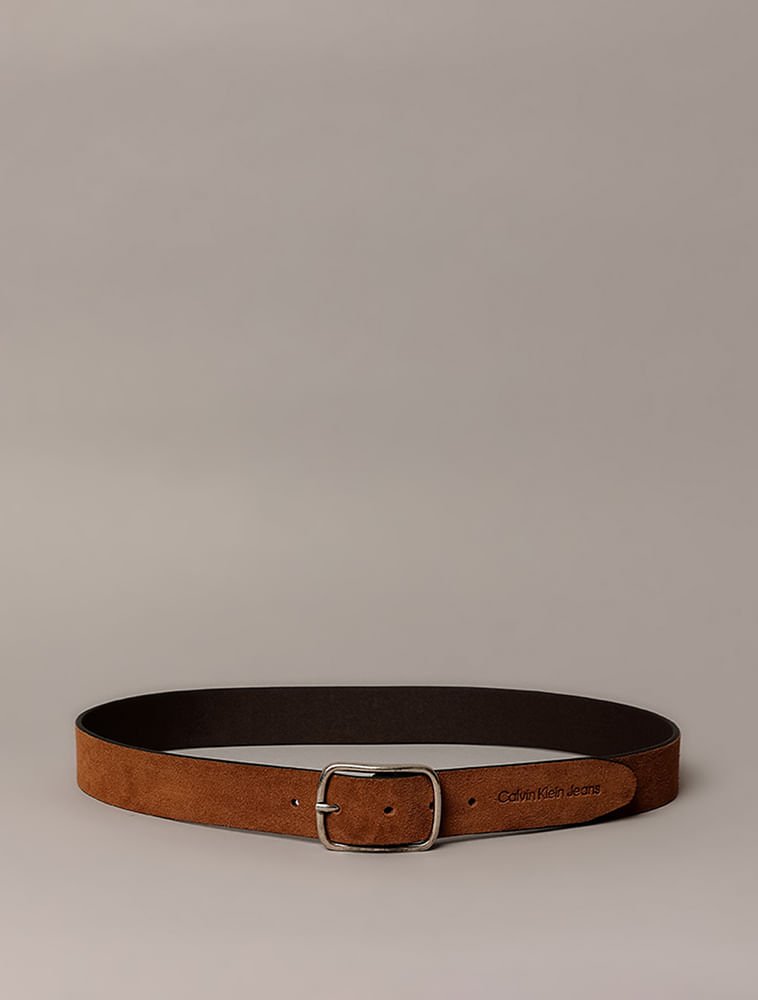 Cinto Calvin Klein Jeans Camurça - Havana Marrom 3