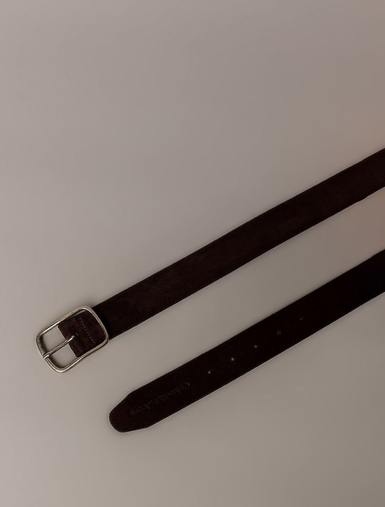 Cinto Calvin Klein Jeans Camurça - Cafe Marrom 2