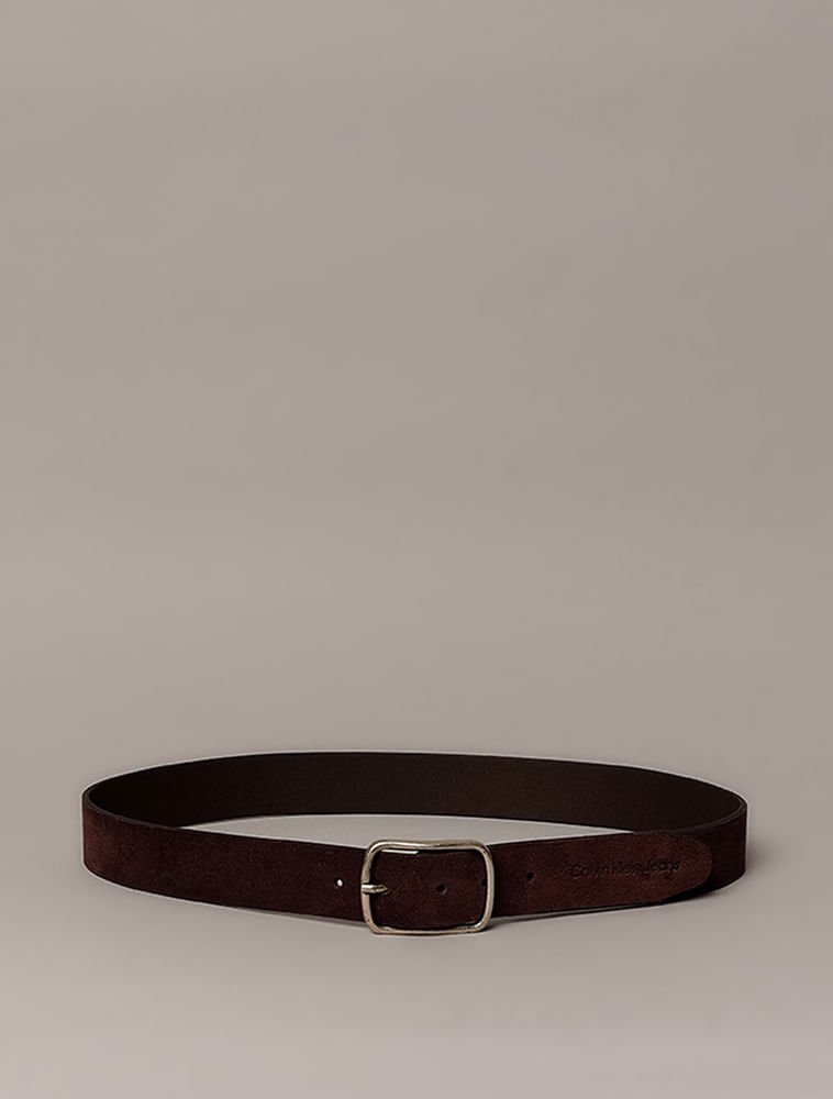 Cinto Calvin Klein Jeans Camurça - Cafe Marrom 3