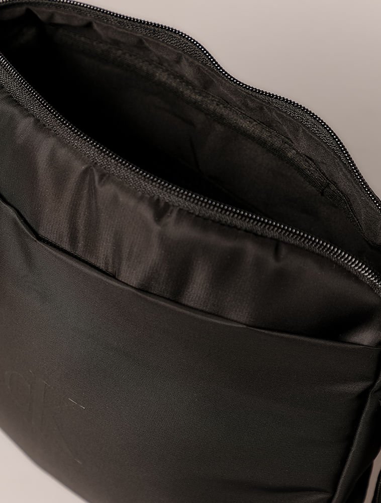 Bolsa Média Calvin Klein Jeans Nylon Square - Preto Preto 3