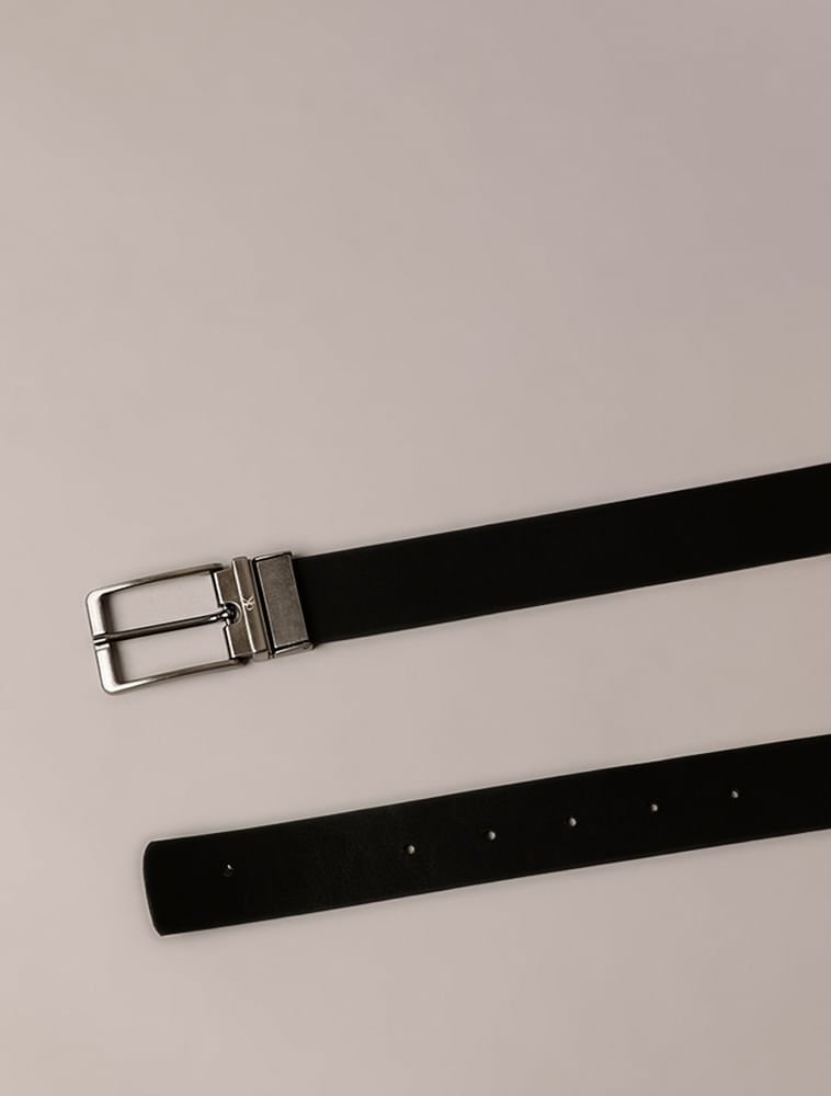 Kit Cinto Calvin Klein Jeans Duas Fivelas - Preto Preto 2