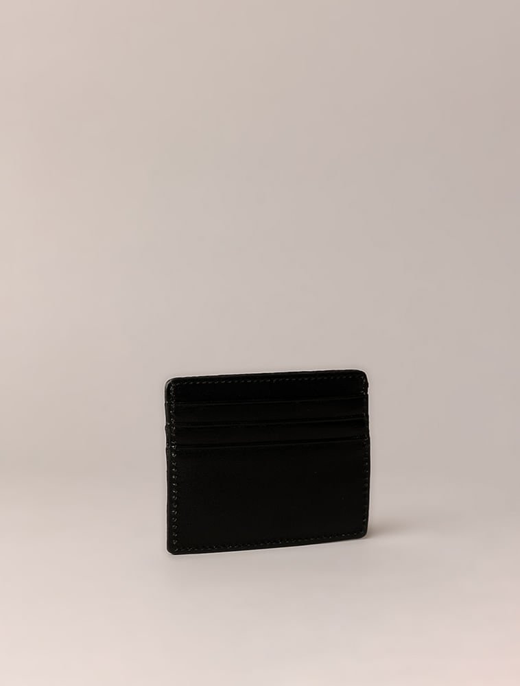 Porta Cartão Calvin Klein Jeans Queima Ck - Preto Preto 2