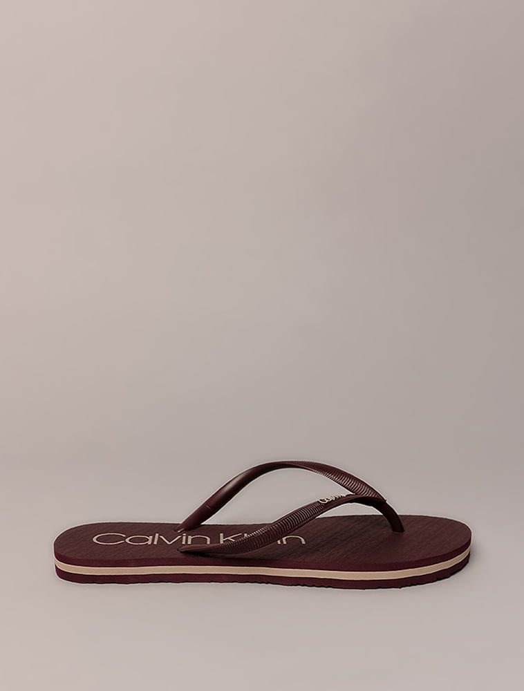 Chinelo Swim Calvin Klein - Bordo
