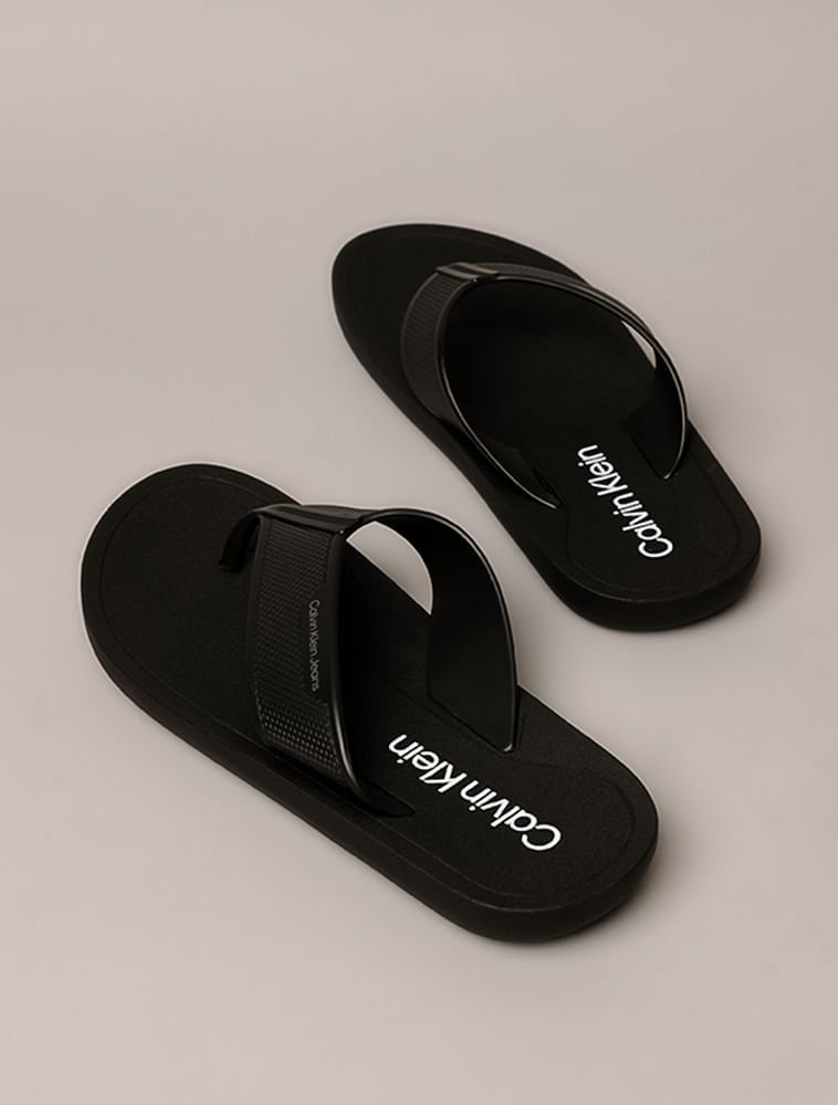 Chinelo Swim Calvin Klein - Preto Preto 4