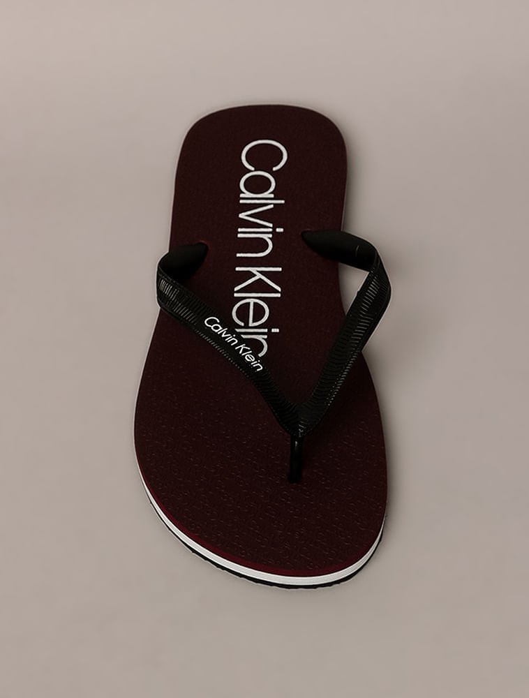 Chinelo Swim Contrast - Bordo Bordô 3