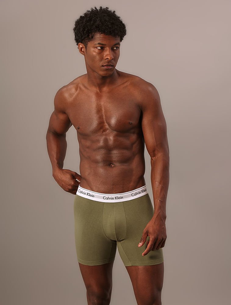 Cuca Boxer Modern Cotton - Militar