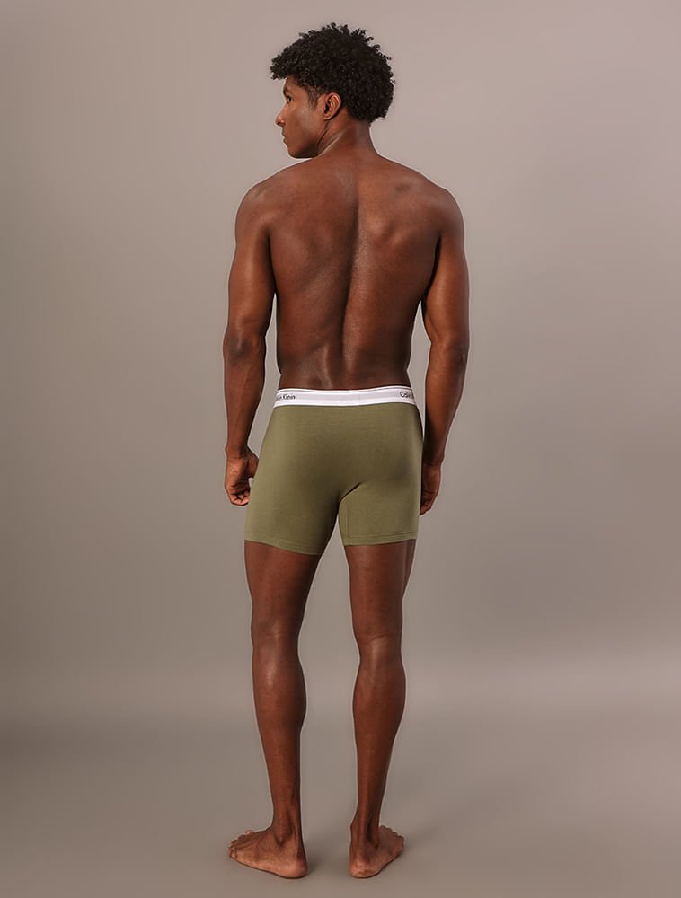 Cuca Boxer Modern Cotton - Militar Verde 2