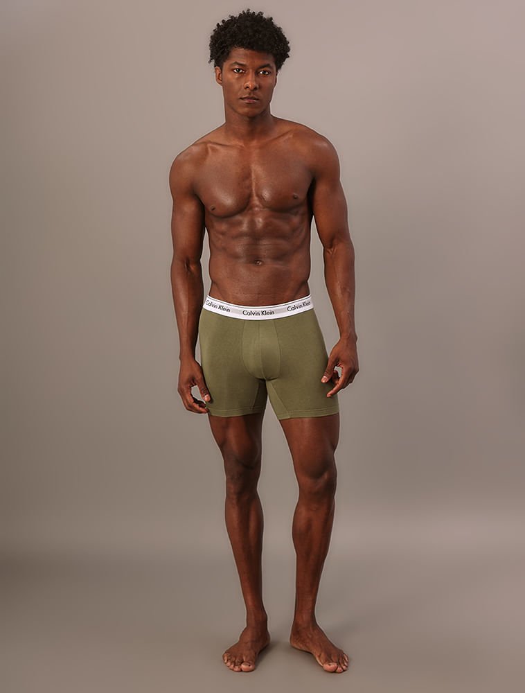 Cuca Boxer Modern Cotton - Militar Verde 3