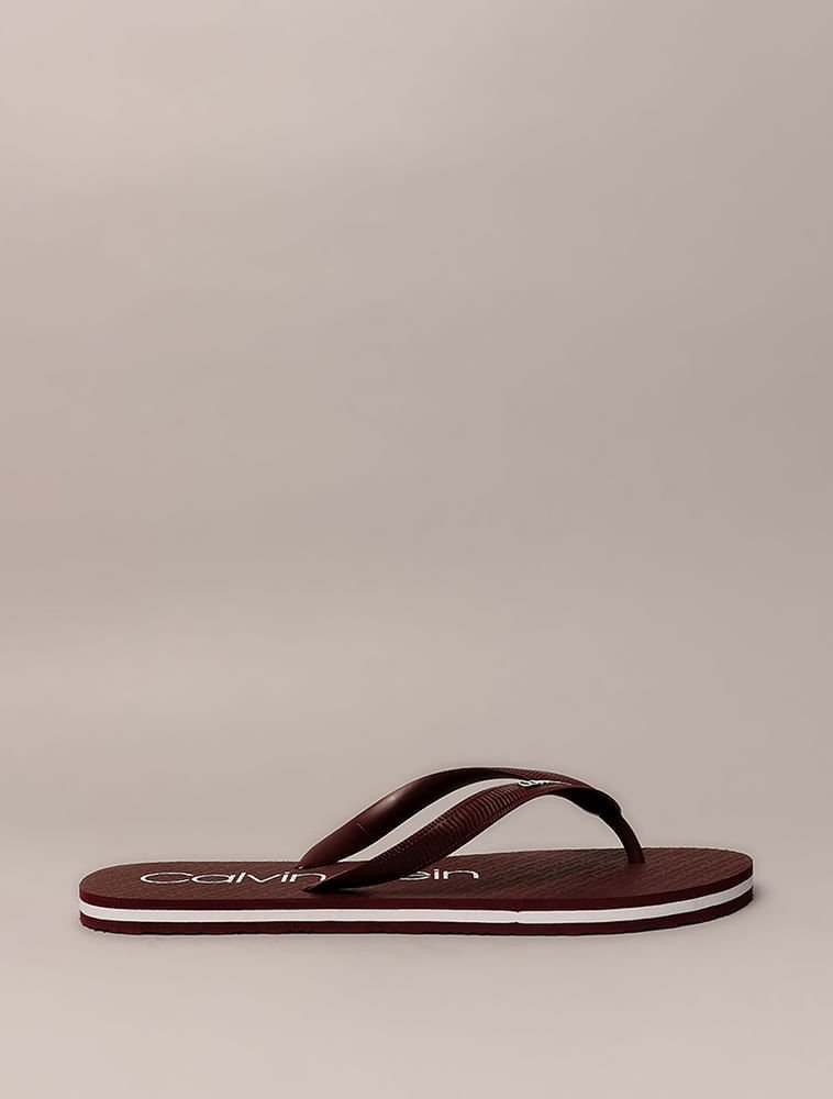 Chinelo Swim Calvin Klein - Bordo