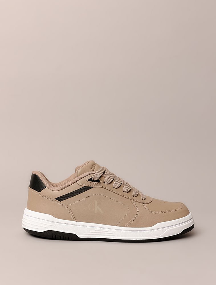 Tênis Masculino Court Calvin Klein Jeans - Caqui Claro