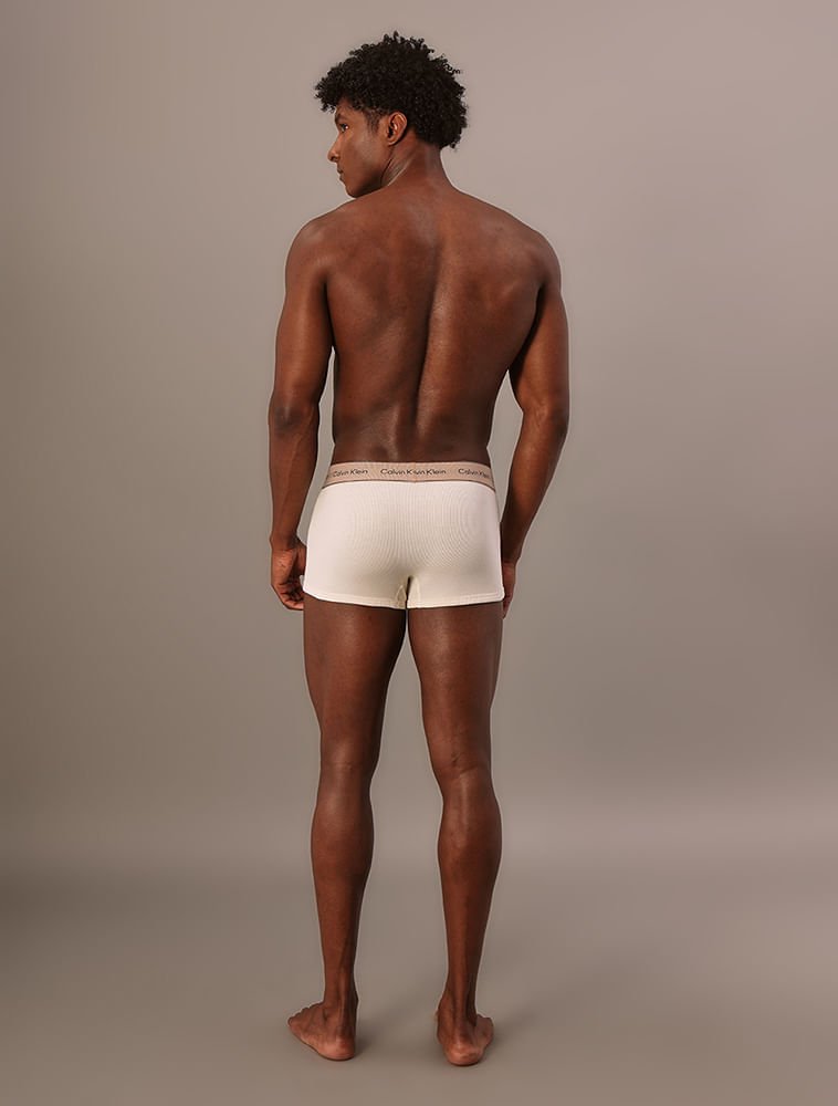 Cueca Low Rise Trunk Heritage Cotton - Off White Off White 2