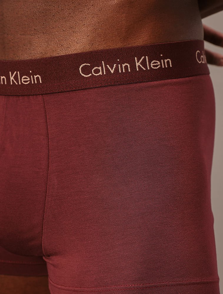 Cueca Trunk de Modal - Bordo/Caqui Bordô 5
