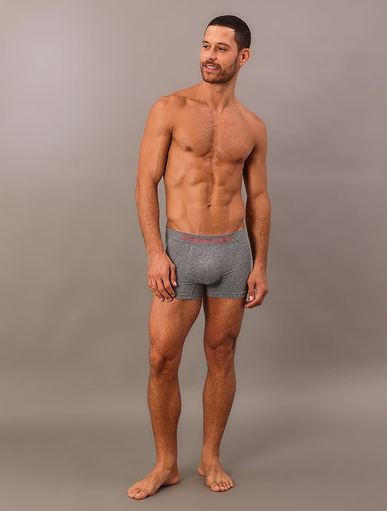 Kit 3 Low Rise Trunk Seamless Micro - Bordo/Marinho/Mescla Multicores 7