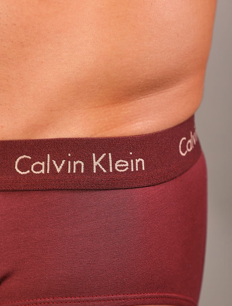 Cueca Brief Modal - Bordo/Caqui Bordô 4