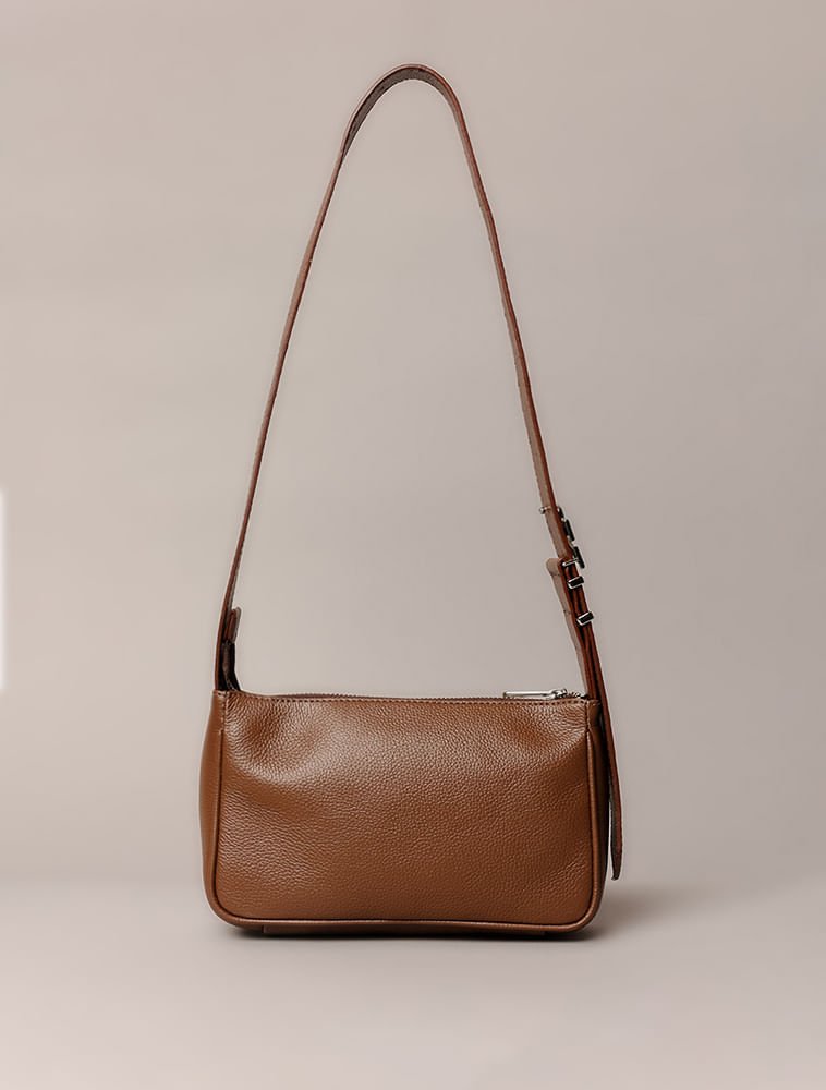 Shoulder Bag Calvin Klein Jeans Feminino Fivela Ck - Marrom