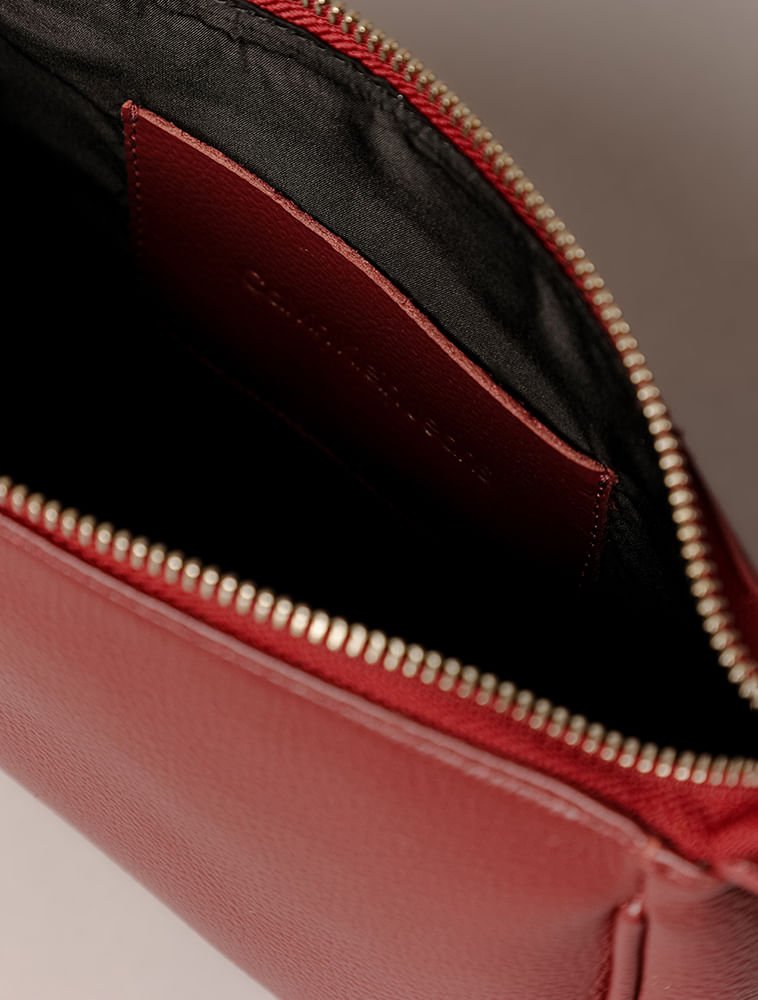 Shoulder Bag Calvin Klein Jeans Feminino Fivela Ck - Bordo Bordô 3