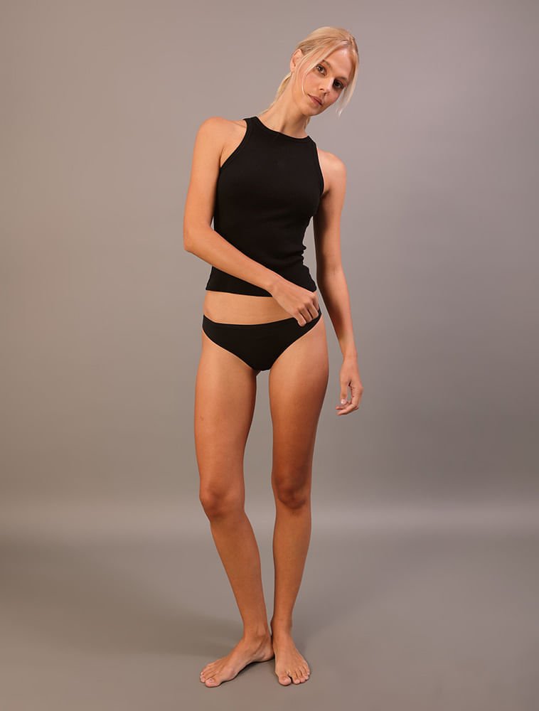 Calcinha Bikini - Preto Preto 3