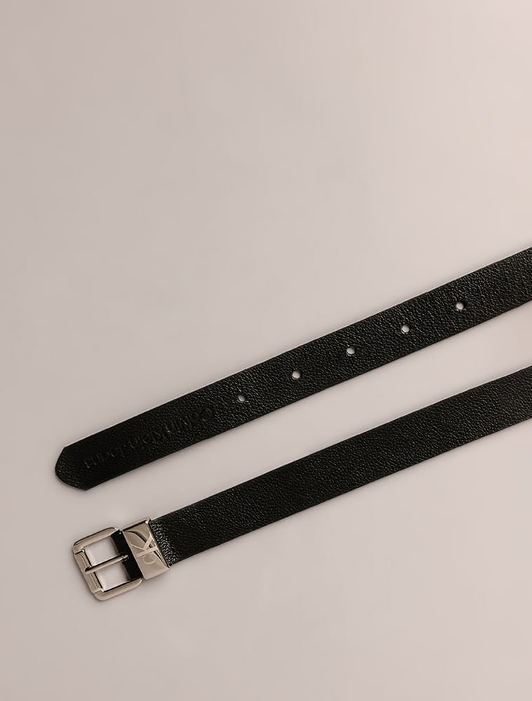 Cinto Calvin Klein Jeans Feminino Passante Metal Ck - Preto Preto 2