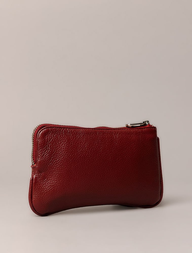 Necessaire Calvin Klein Jeans Feminino Queima Ck - Bordo Bordô 2