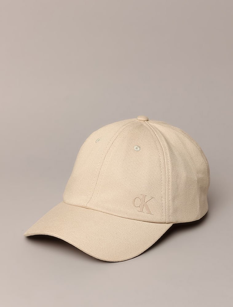 Boné Calvin Klein Jeans 6 Gomos Ck - Caqui Claro