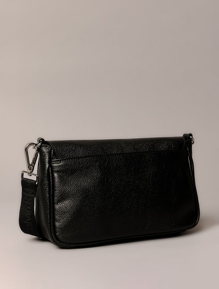 Bolsa Média Calvin Klein Jeans Chaveiro - Preto Preto 2