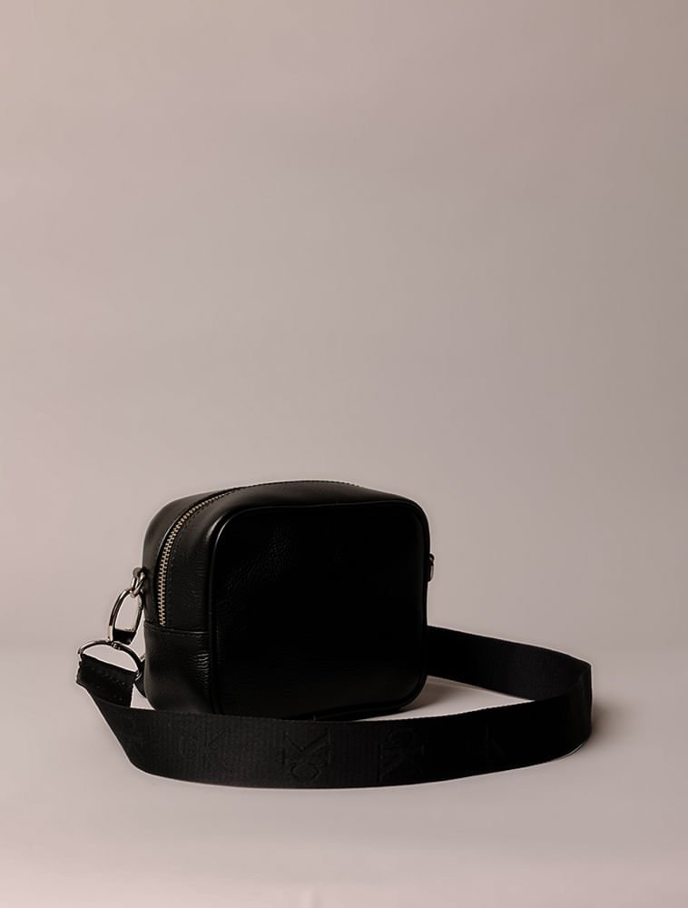 Bolsa Câmera Bag Calvin Klein Jeans Chaveiro - Preto Preto 3