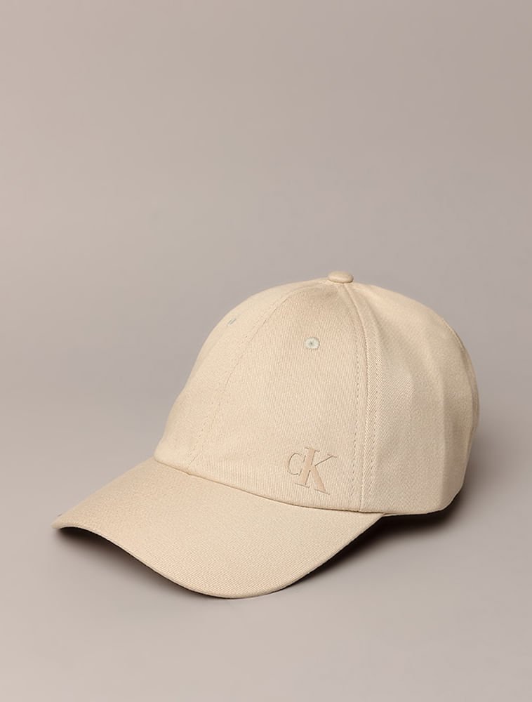 Boné Calvin Klein Jeans 6 Gomos Ck - Caqui Claro