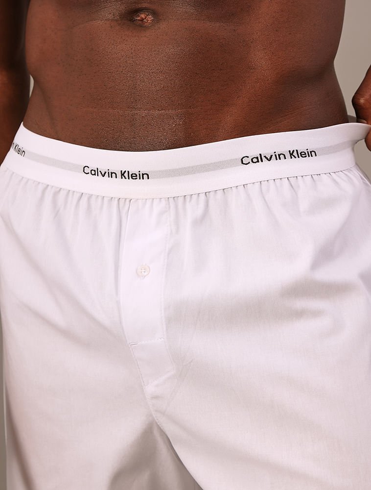 Cueca Samba Canção Tricoline Lisa - Branco Branco 4