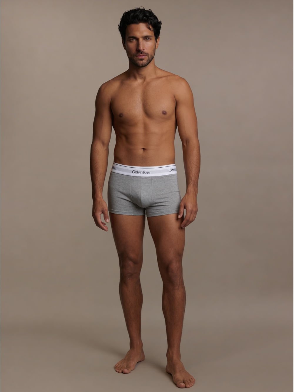 Kit 3 Low Rise Trunk Icon Cotton Stretch - Multi