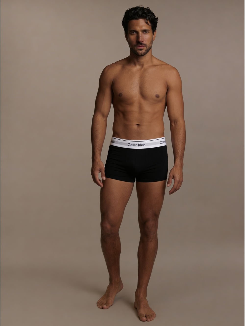 Kit 3 Low Rise Trunk Icon Cotton Stretch - Multi Multicores 5