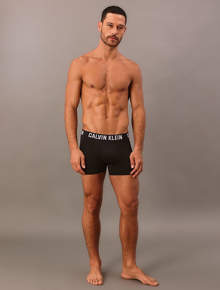 Kit 2 Cuecas Trunk Sem Costura - Preto ... Preto 3