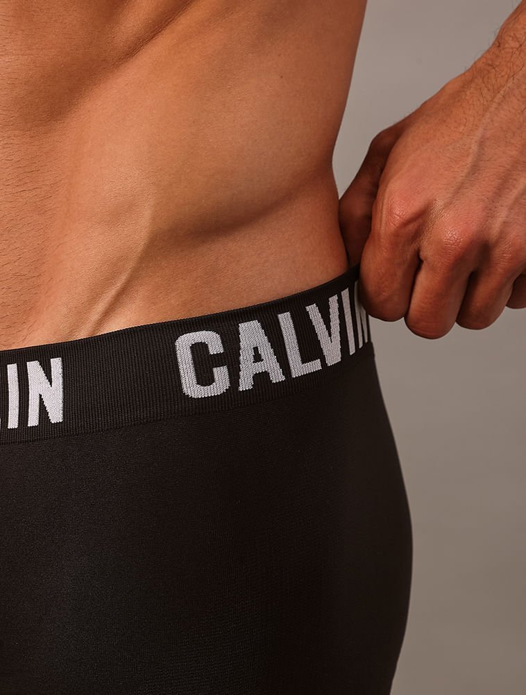 Kit 2 Cuecas Trunk Sem Costura - Preto ... Preto 4