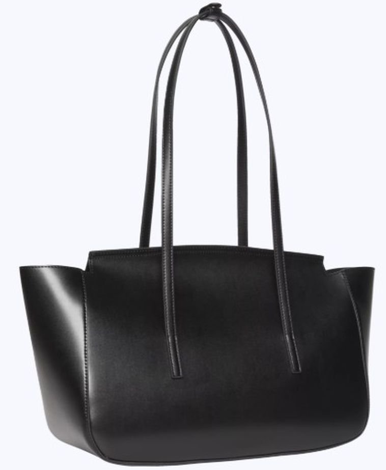Bolsa Calvin Klein Detalhe Dourado - Preto Preto 2