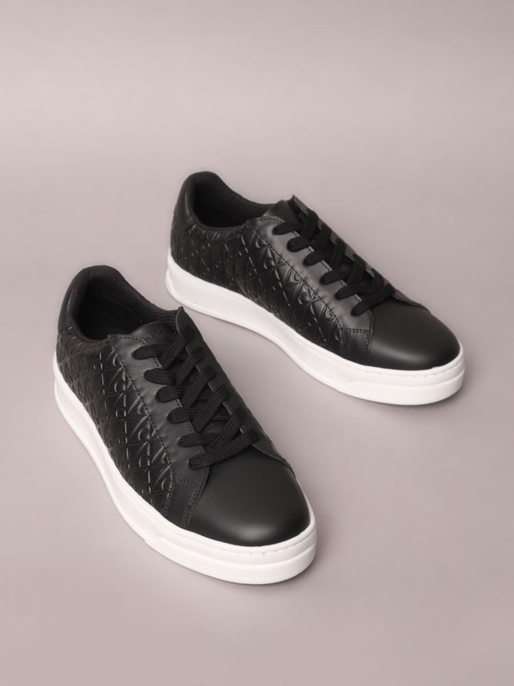 Tênis Calvin Klein Queima Full Estampa Total - Preto Preto 2