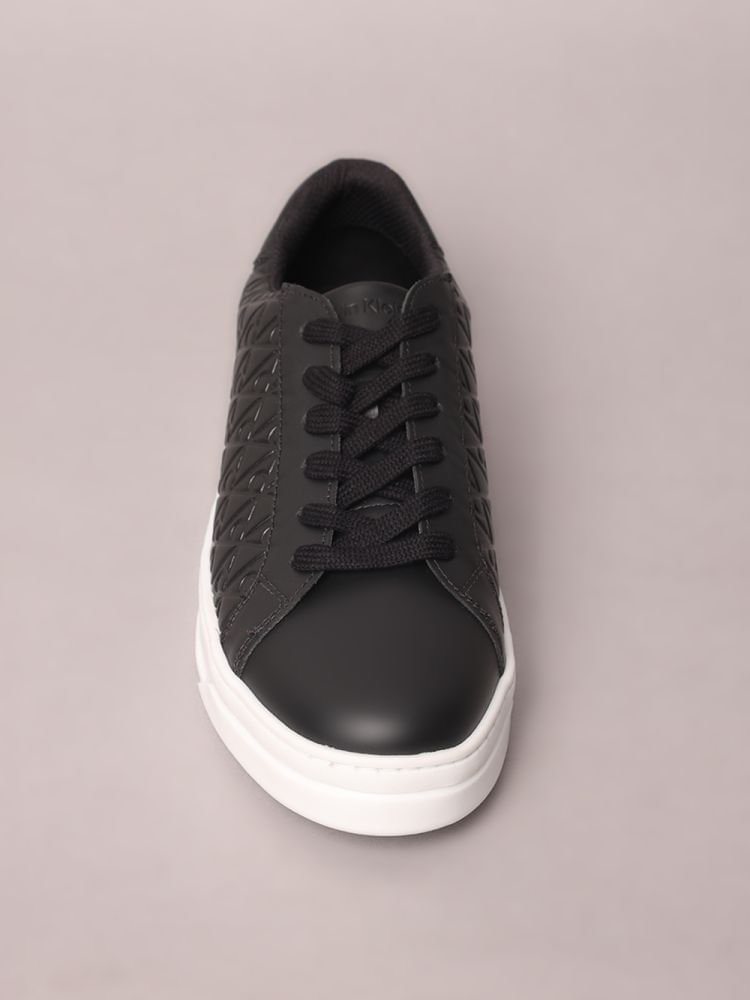 Tênis Calvin Klein Queima Full Estampa Total - Preto Preto 4