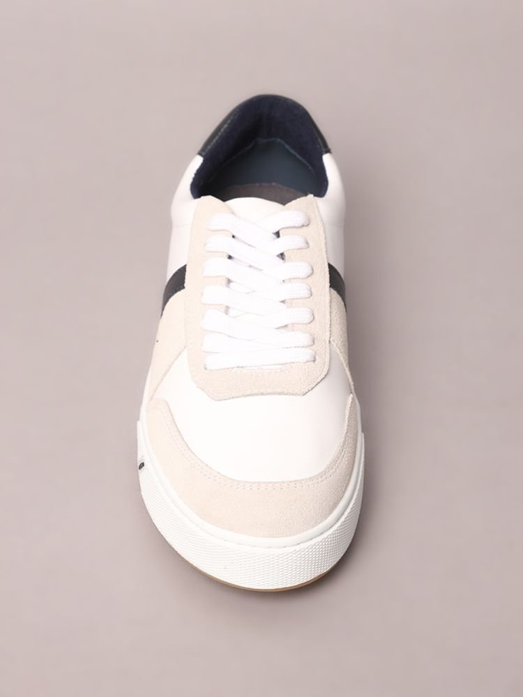 Tênis Calvin Klein Jeans Palito Stripe Calvin Klein - Branco Branco 4