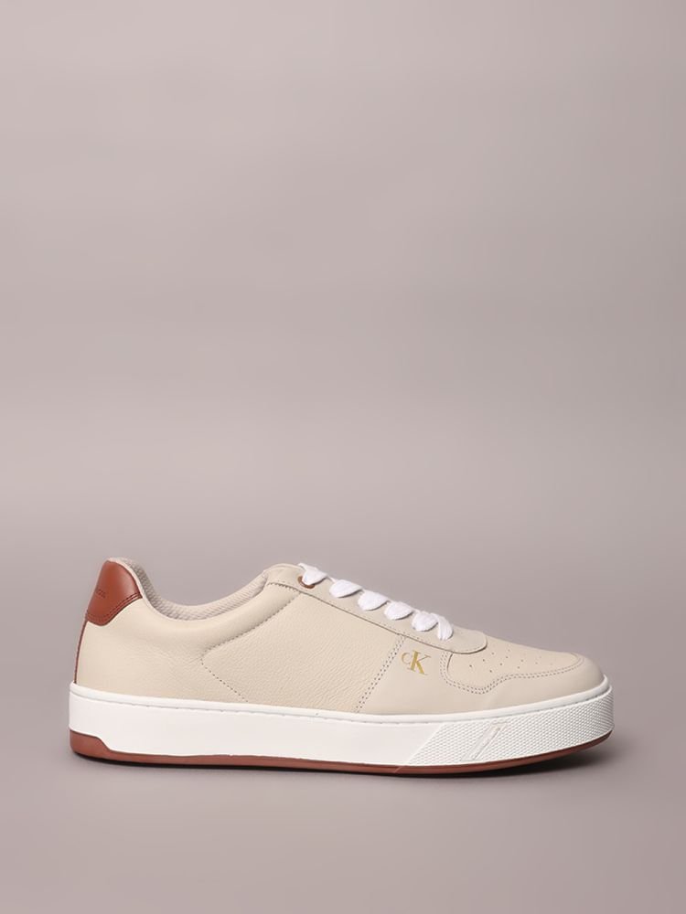 Tênis Calvin Klein Jeans Palito Small Calvin Klein - Off White
