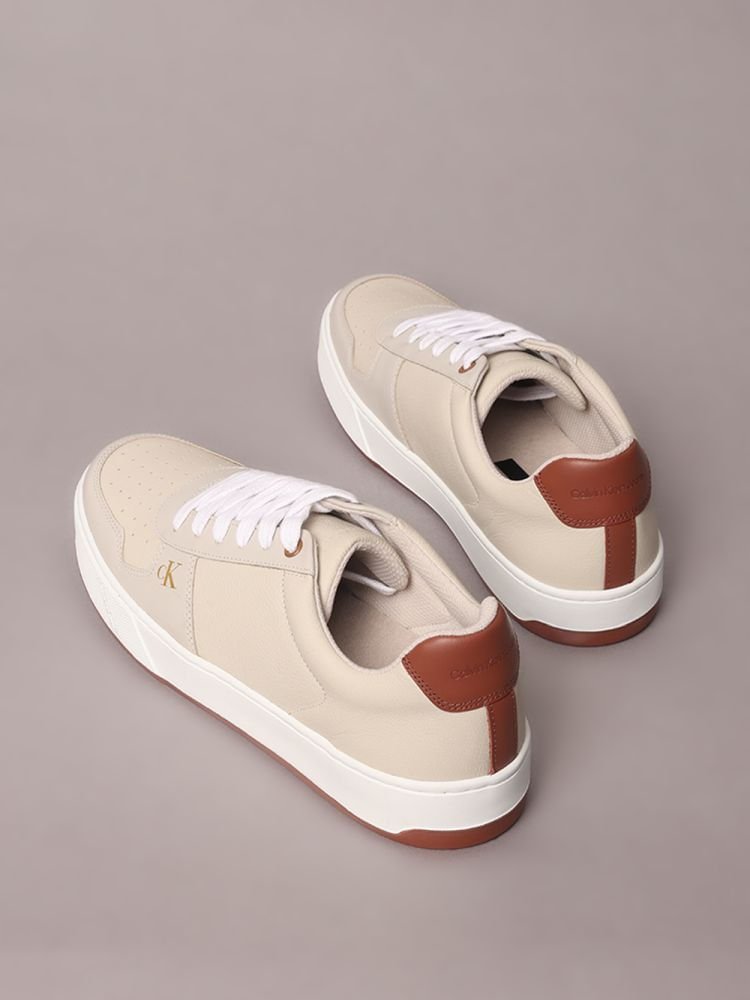 Tênis Calvin Klein Jeans Palito Small Calvin Klein - Off White Off White 3