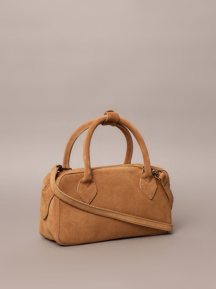 Bolsa Baguete Calvin Klein Jeans Camurça - Havana Havana 2