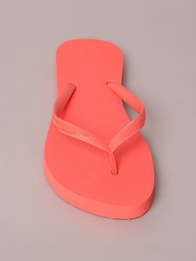 Chinelo Calvin Klein Jeans Basic - Papaia Laranja 4