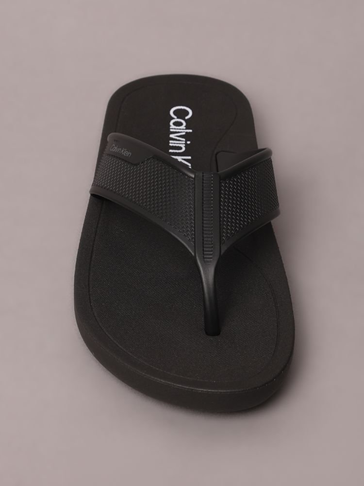 Chinelo Swin Calvin Klein - Preto Preto 4
