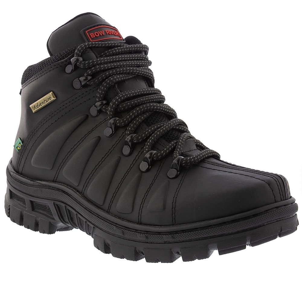 Bota Trekking Bow River Pespontos Preto Preto 1