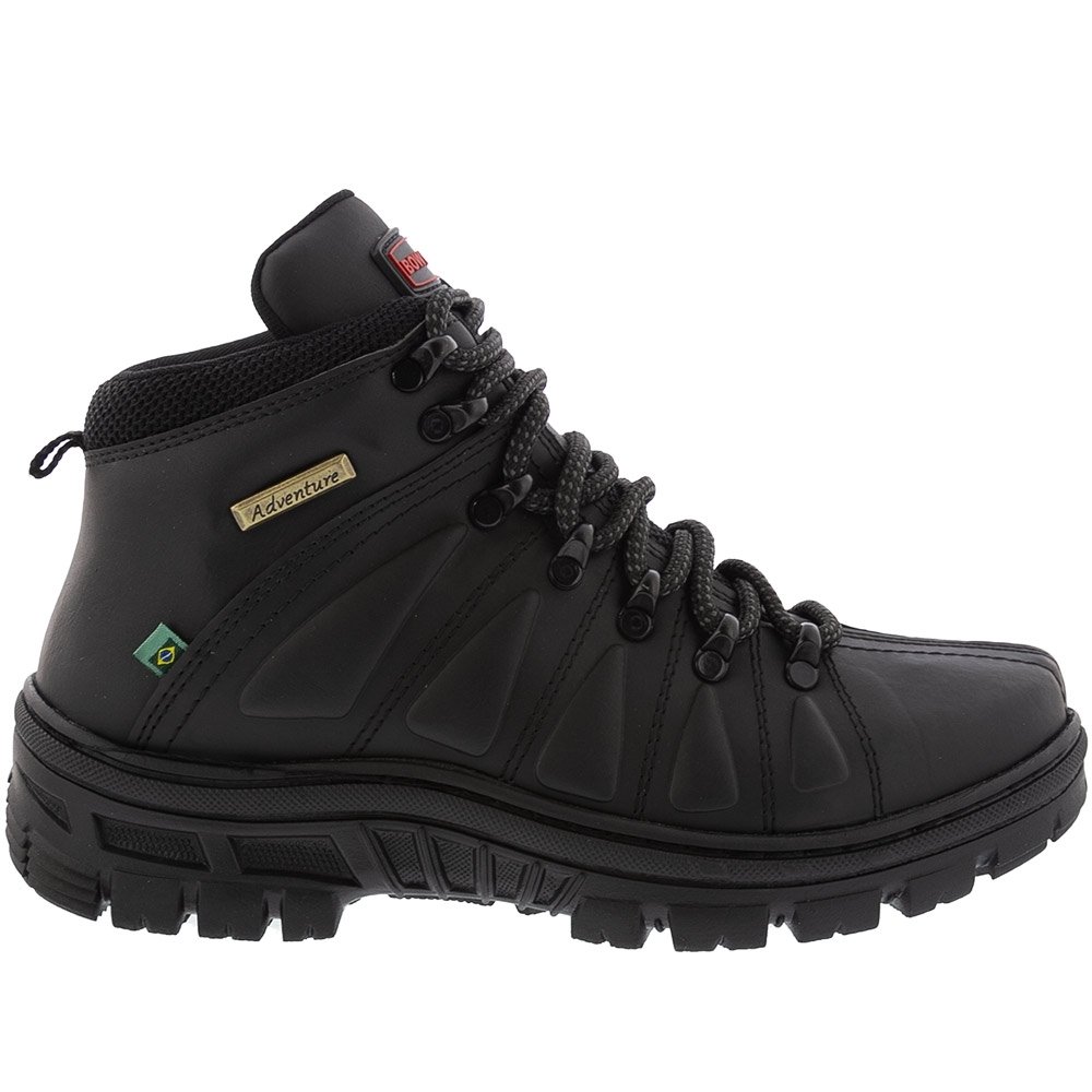 Bota Trekking Bow River Pespontos Preto Preto 2