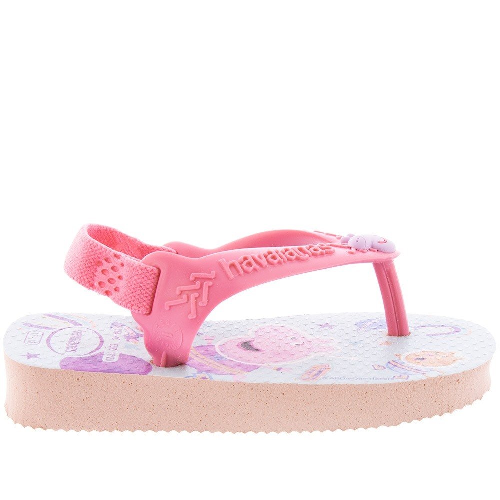 Chinelo Infantil Havaianas Peppa Pig Rosa Rosa 2