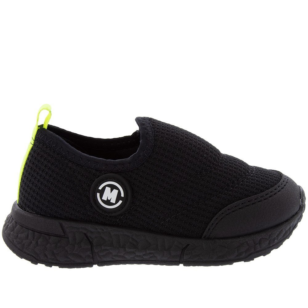 Tênis Infantil Molekinho Fresh Tech Jogging Tecido Preto Preto 2