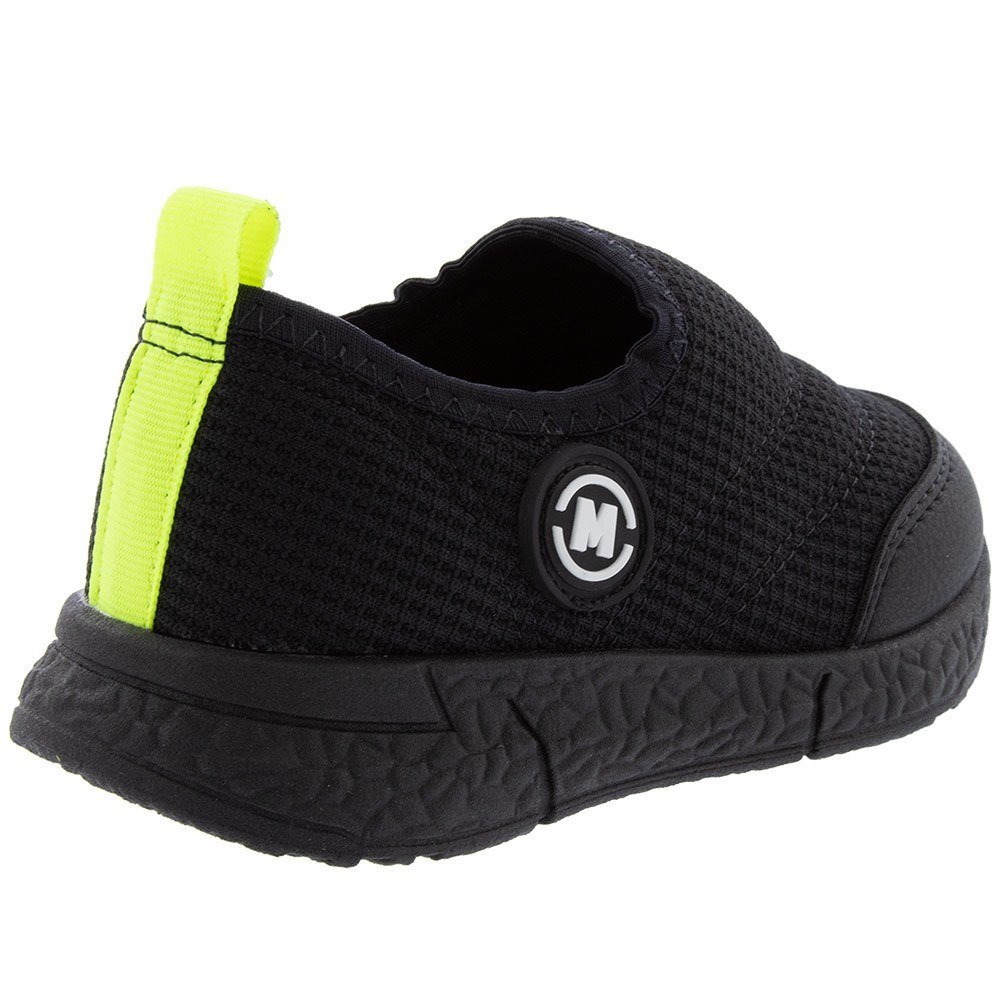 Tênis Infantil Molekinho Fresh Tech Jogging Tecido Preto Preto 3