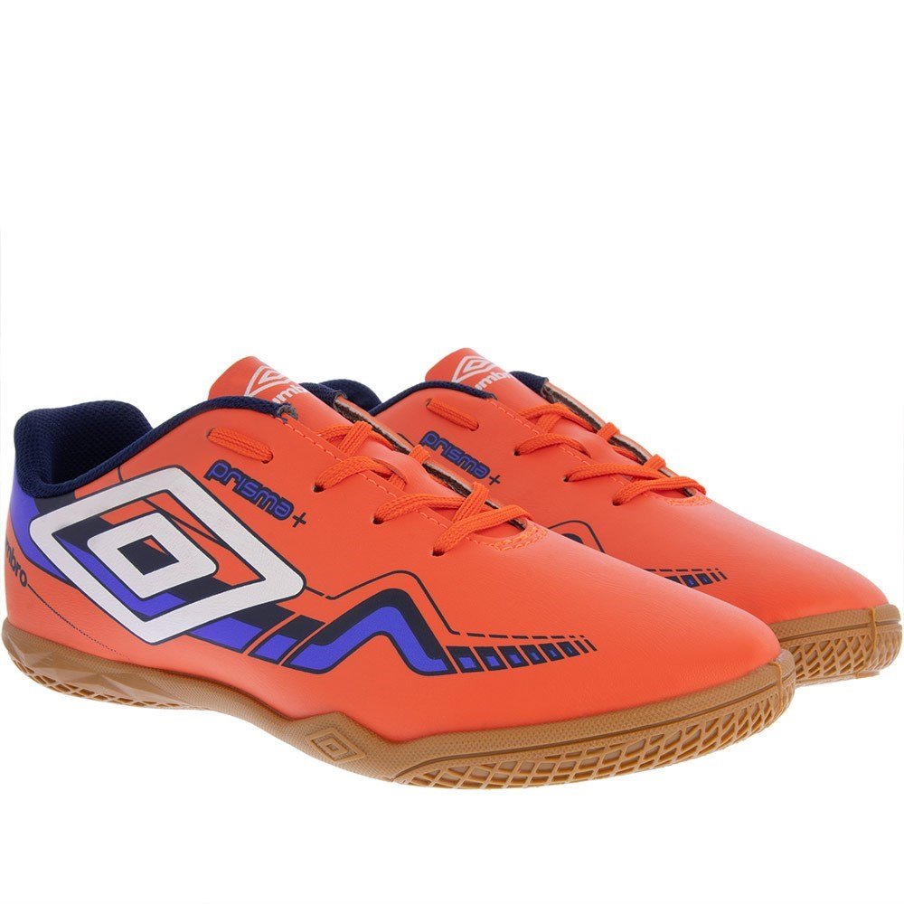 Tênis Umbro Chuteira Futsal Prisma Masculino Laranja 1