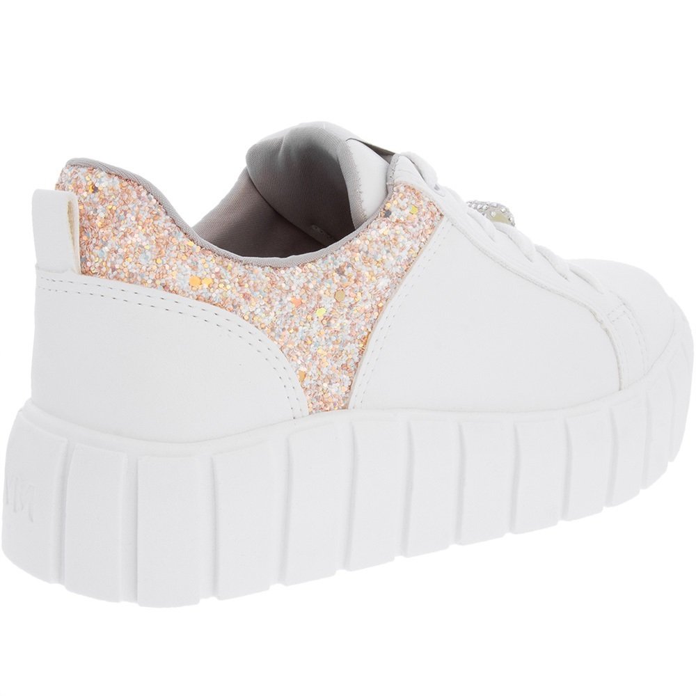 Tênis Via Marte Flatform Feminino Branco 3